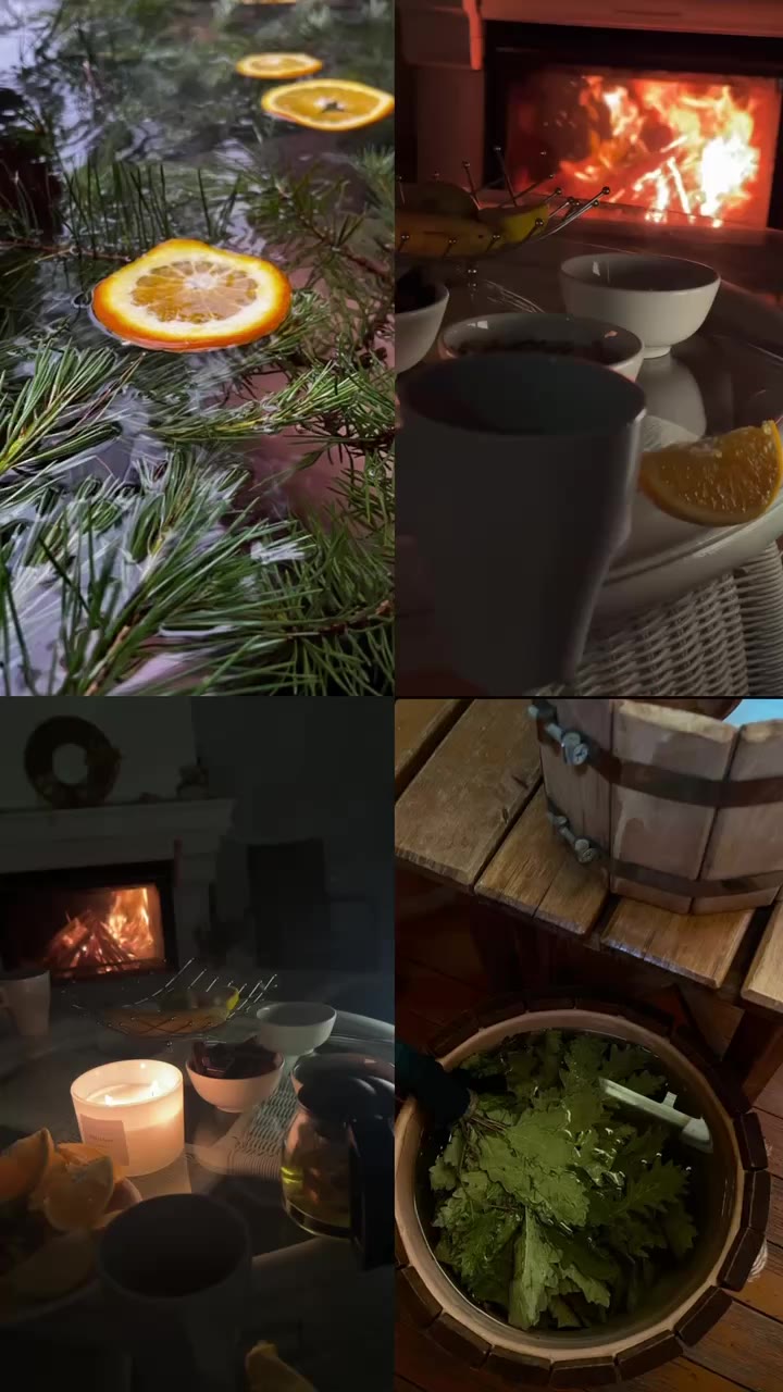 Чай у камина после SPA
